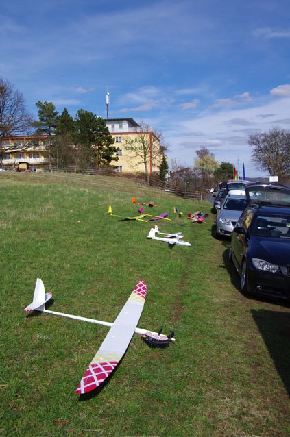 War doch einiges Material am Südhang