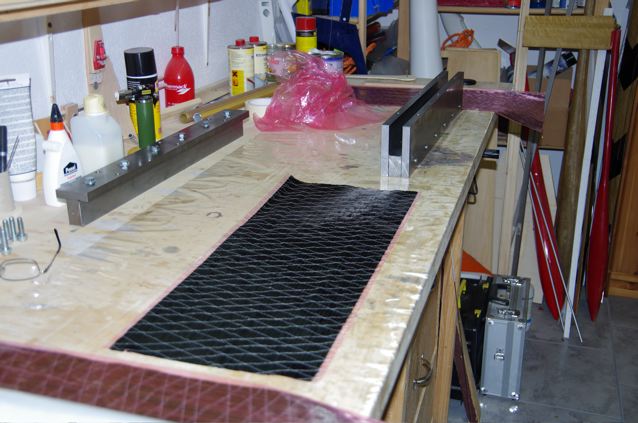 UD-Gelege und die Form