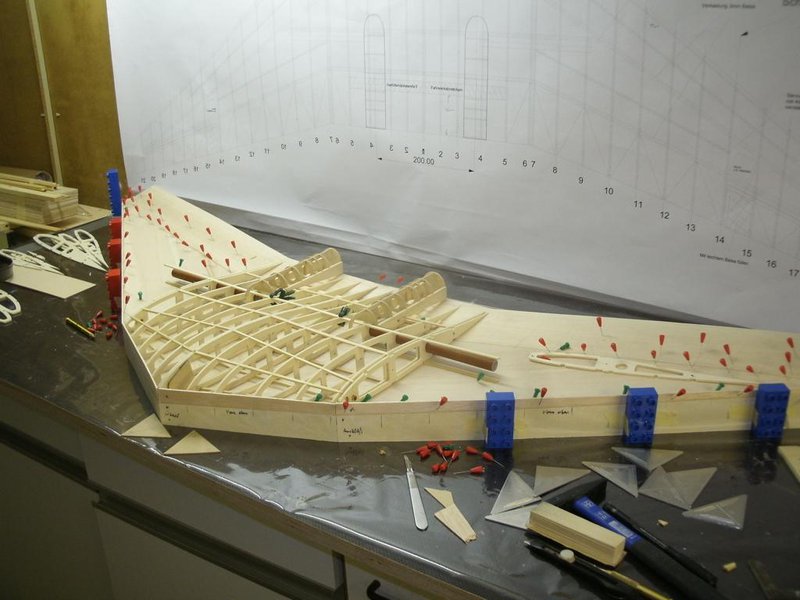 Mittelteil mit Motorträger