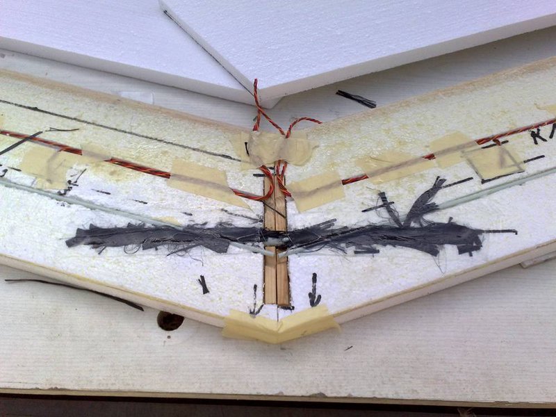 So sahs dann am Holm aus. Fest isser!!!