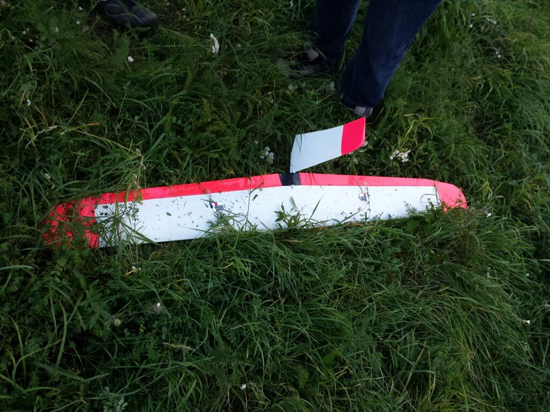 ...und da war der Boden plötzlich 30cm hochgesprungen... ;-)