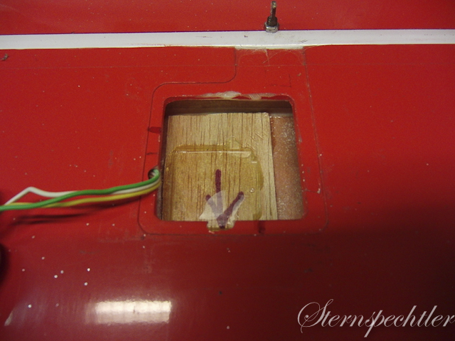 alte Harzreste müssen raus