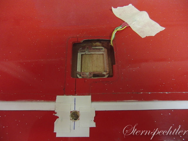 Anlenkung ausgefräst