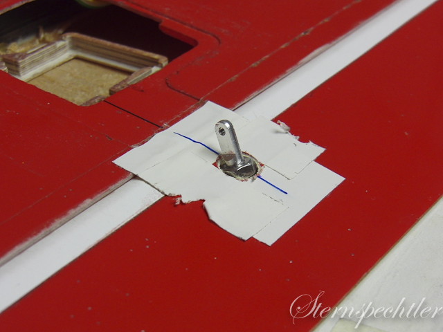 Sitzprobe: Augenschraube mit Mutter