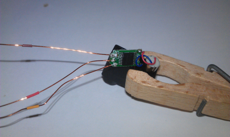 Ein bissl Cu Draht löten