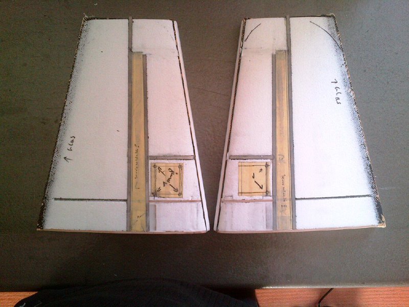 Einbauten eingeleimt