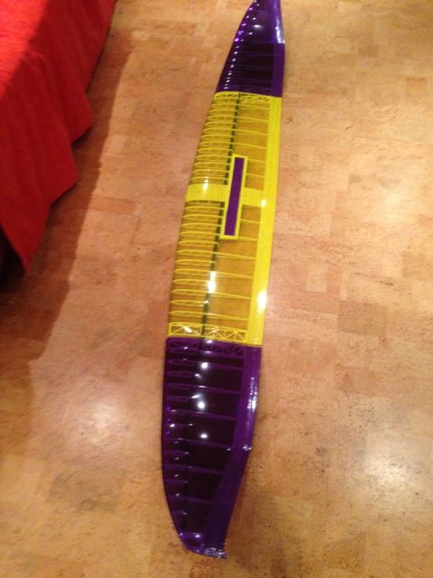 Gesamter Flügel fertig