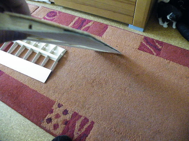 Endkannte mit CFK verstärkt