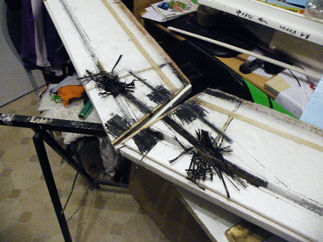 Steckung eingebaut ,mit vorne und hinten einer Verderehsicherung