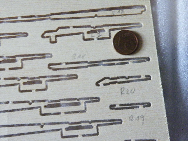 Rippen sehr filigran