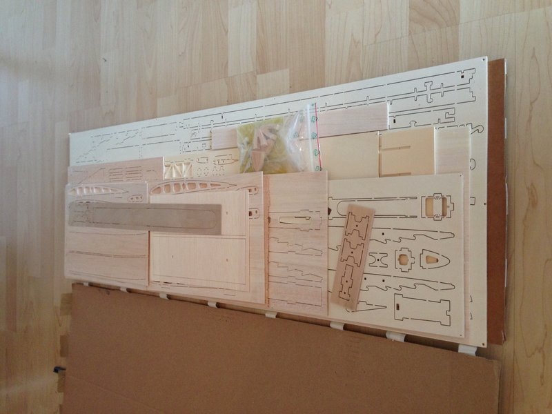 Wunderschön gefräster Bausatz, danke Thomas! :)