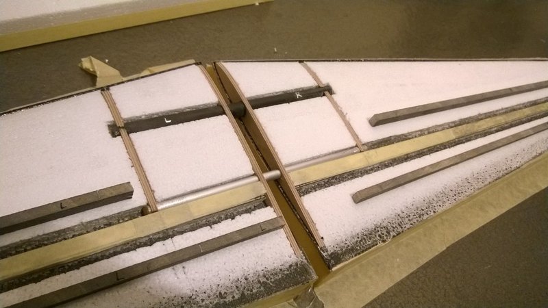 Steckung und Klappenstege einpassen