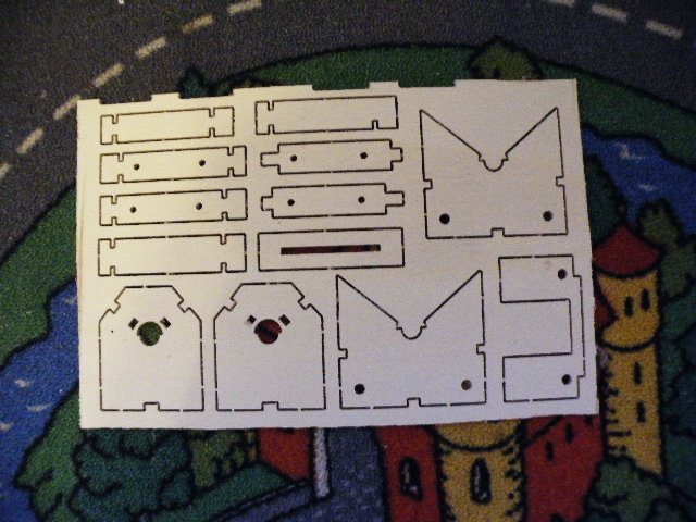 Bohrschablone und Ausricht Schablonen V-Leitwerk