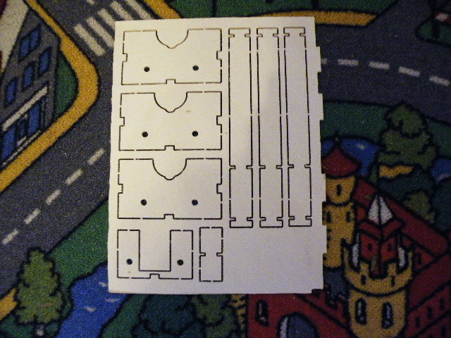 Ausricht Schablone Kreuzleitwerk