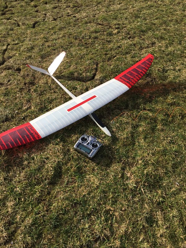 Obligatorisches Bild vor dem ersten Hochstart...