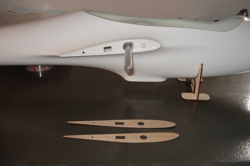 Profilanformung und zwei Wurlzelrippen