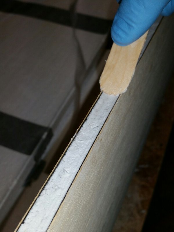 Glätten mit Microballonmumpe