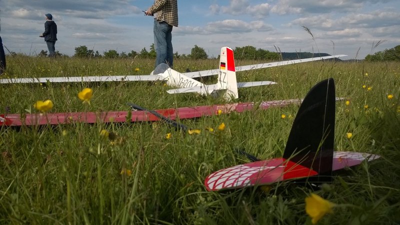 Ein kleinerer Teil der beteiligten Fluggeraete