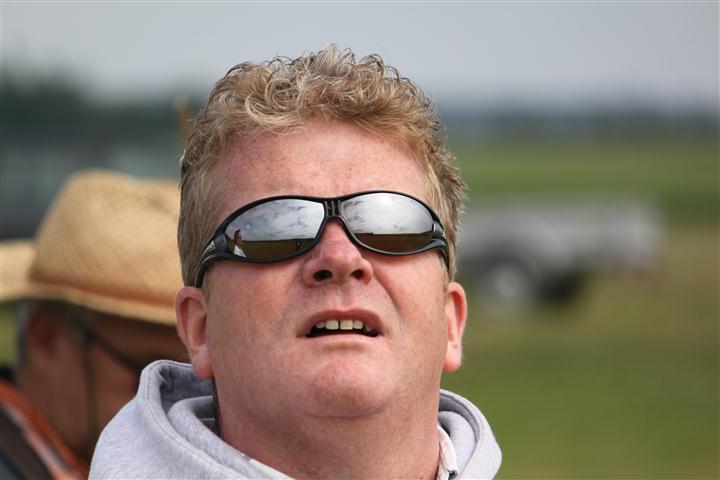 Der Sieger auf seinem Erfolgspfad