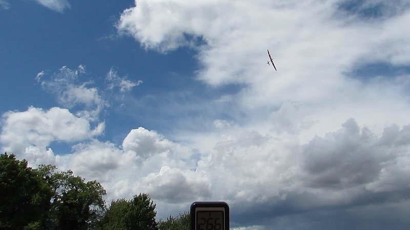 SRTL 266er Messung als Video-Screenshot, die schnellste Messung heute bei 269 km/h
