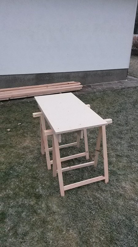 Unterbau für die Miniray-Positive... Nachdem ich die Abformung schon seit einiger Zeit vor mir herschiebe, sollte doch mal was weitergehen...