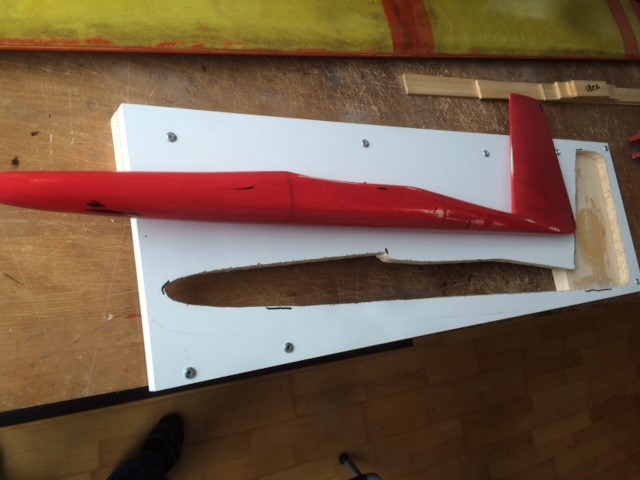 Trennbrett mit Urmodell