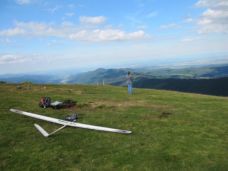 Auch Rona ist geflogen