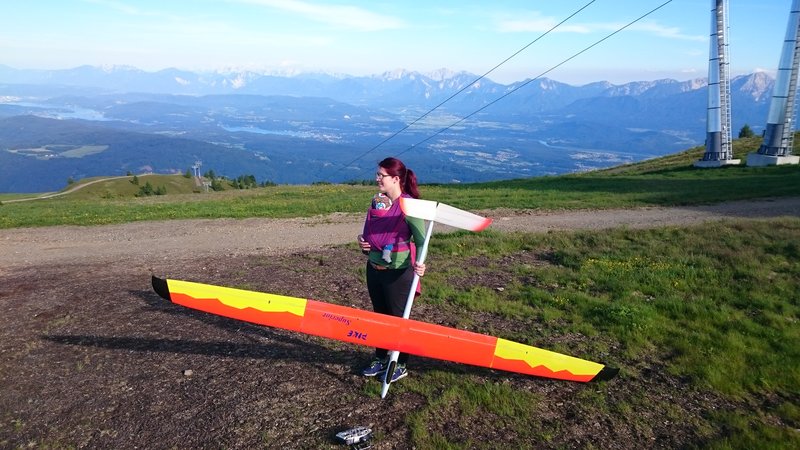 Nach meinem ersten Alpienen Flug