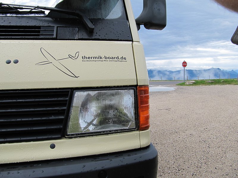 Oberhalb vom Genfer See