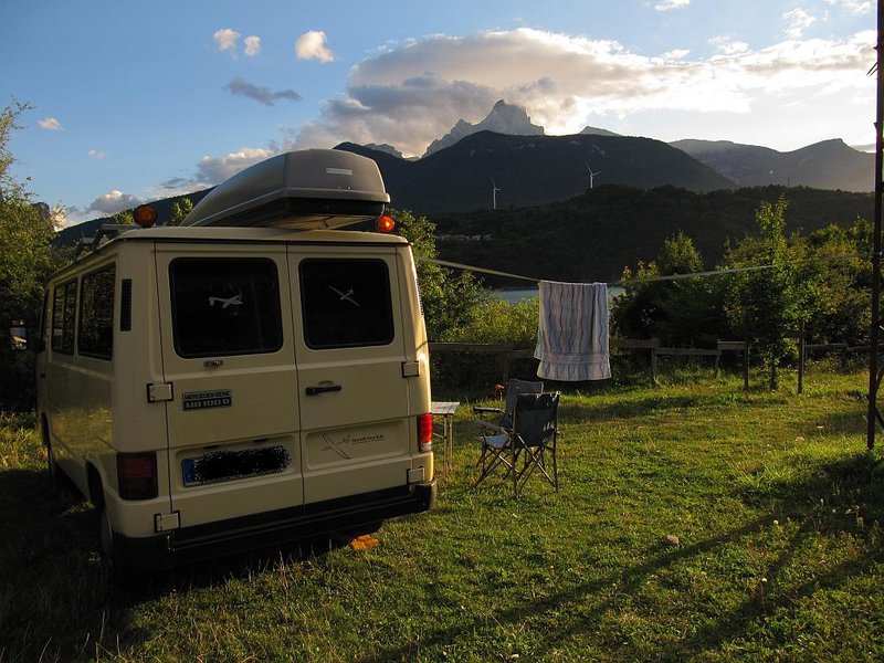 Campingplatz "Du Lac" in Corps, gigantisch schön!!!