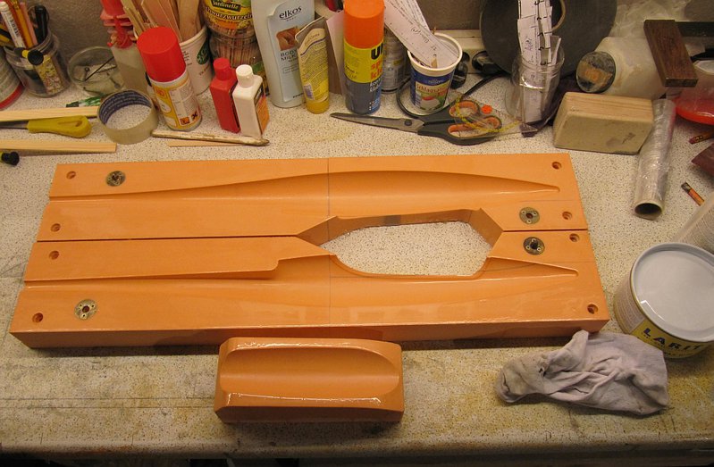 Form verschliffen und mittlerweile 4x getrennt