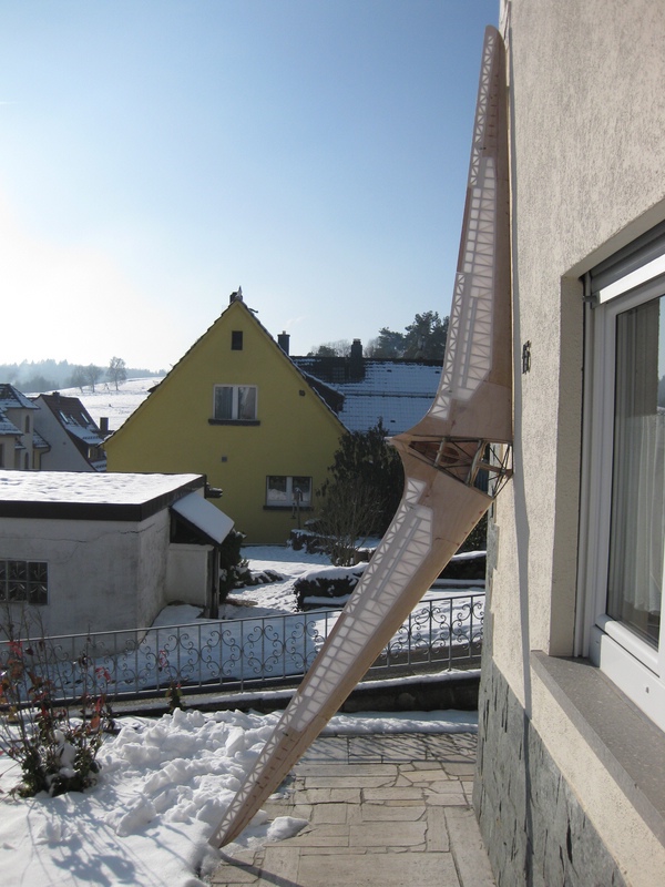 4 Meter im Gegenlicht