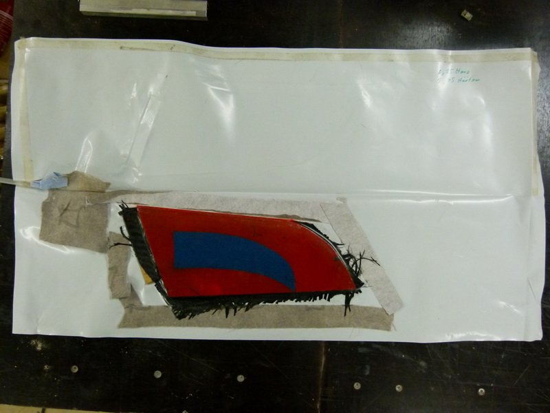 so sieht das aus wenn der vakuumsck geöffnet wird