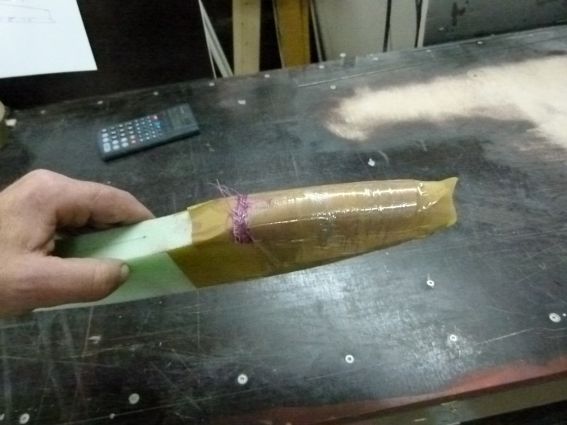 eine kabinen haube entsteht