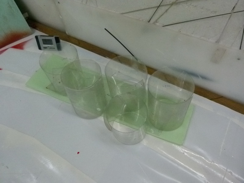 DieFolien sind wieder bereit zum neu Eintrennen