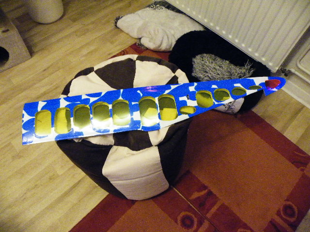 Oberseite der Fläche