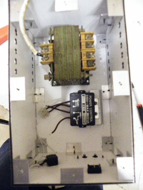 Innenansicht Trafo Regeleinheit