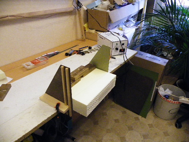 Die Vorbereitung fürs schneiden