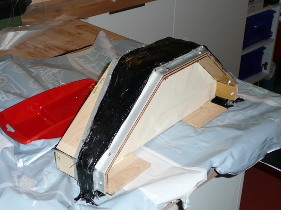 Die Form ist gefüllt