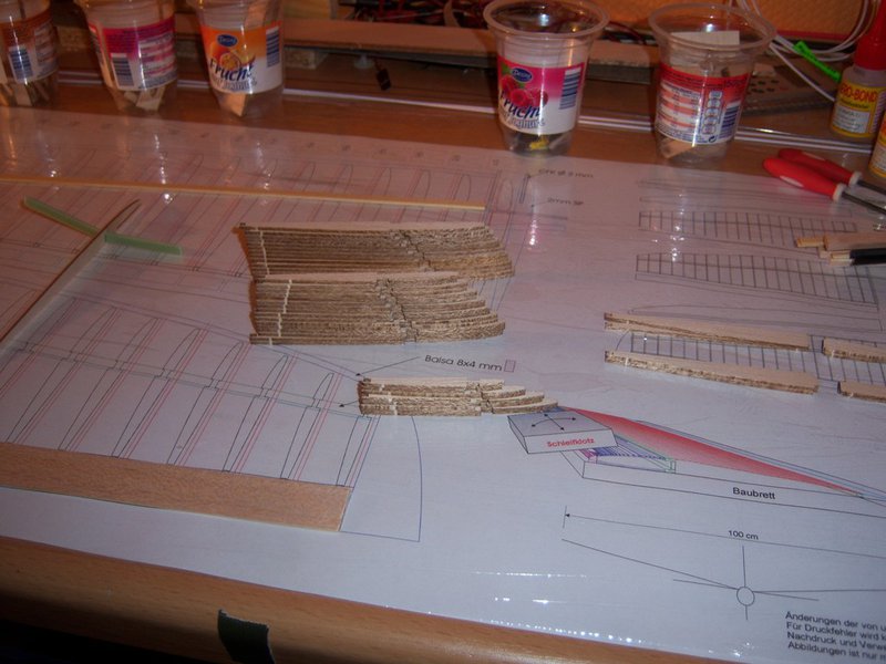 Rippen und den anderen Kram rausgetrennt