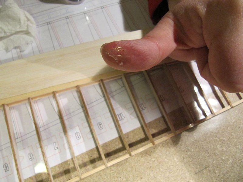 Der Sekundenkleber wird nicht mein Freund!