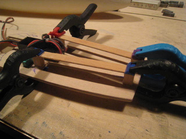 Servobrett Unterseite