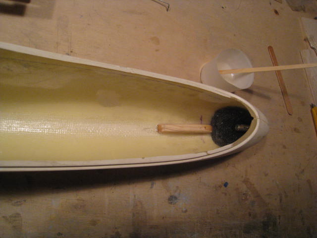 Ein Holzklötzli fürs Flitschähöökli ;o)