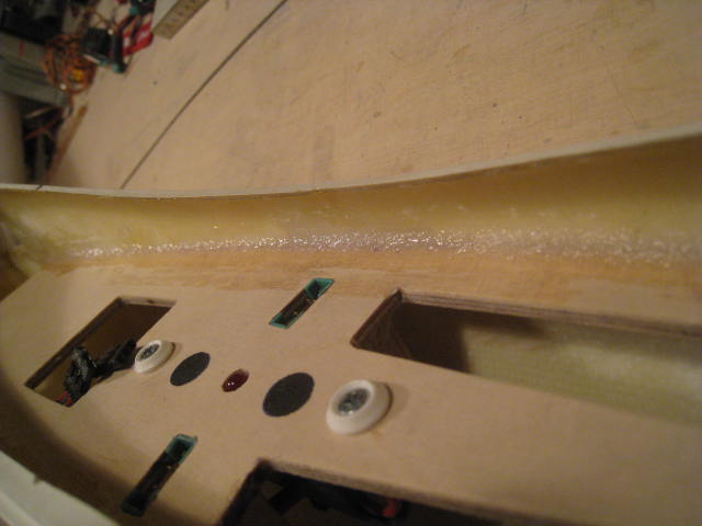 Ausrundung zur Rumpfwand