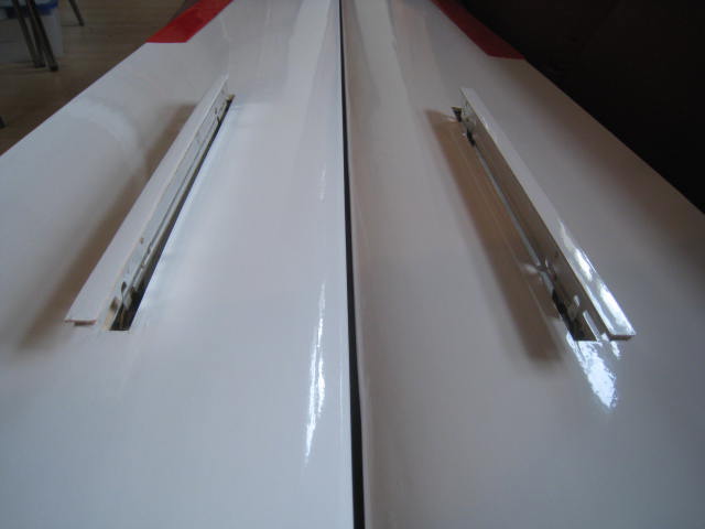 Störklappen freigeschnitten