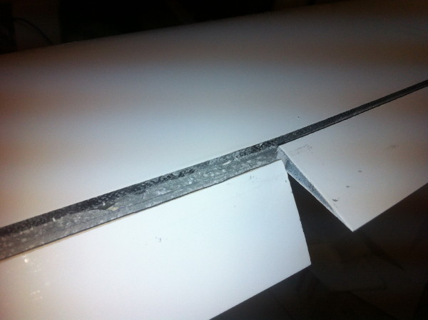 Verkastung aus Mumpe "unter Putz"