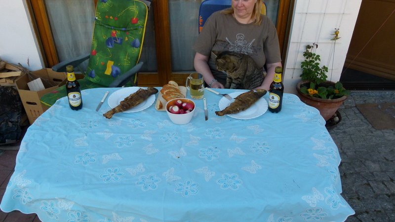 heiß auf den Tisch  guten appetit
