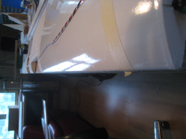 Die Nasenleiste fluchtet. Puuh....