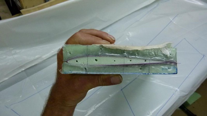 und absolut Passgenau mit dem Material das als Oberfläche aufgebracht wird.