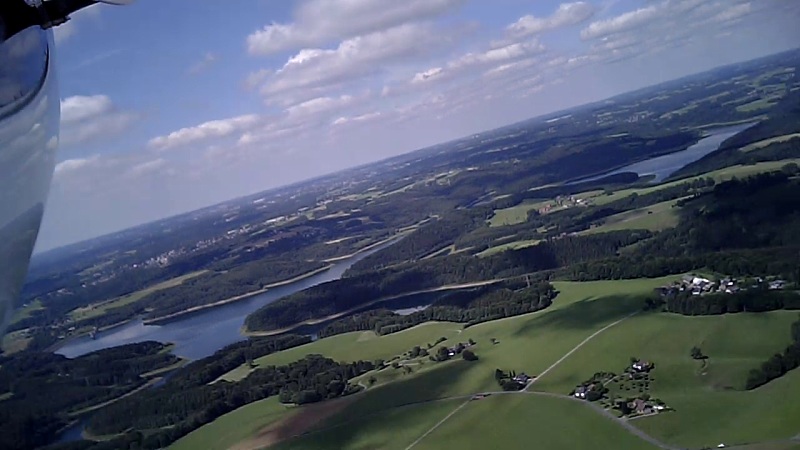 Dhünn Talsperre im Bergischen Land